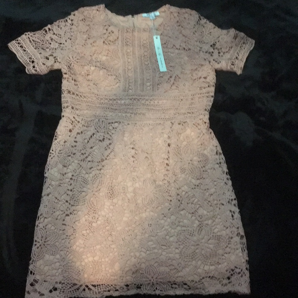 Vici Dolls light pink lace dress